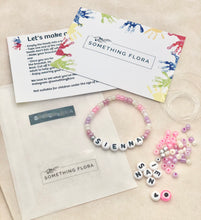 Load image into Gallery viewer, Pastel Pink/Purple - DIY Personalised Bracelet Kit
