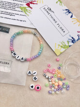 Load image into Gallery viewer, Pastel Rainbow - DIY Personalised Bracelet Kit
