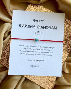 Note of Love Gemstone Rakhri / Rakhi