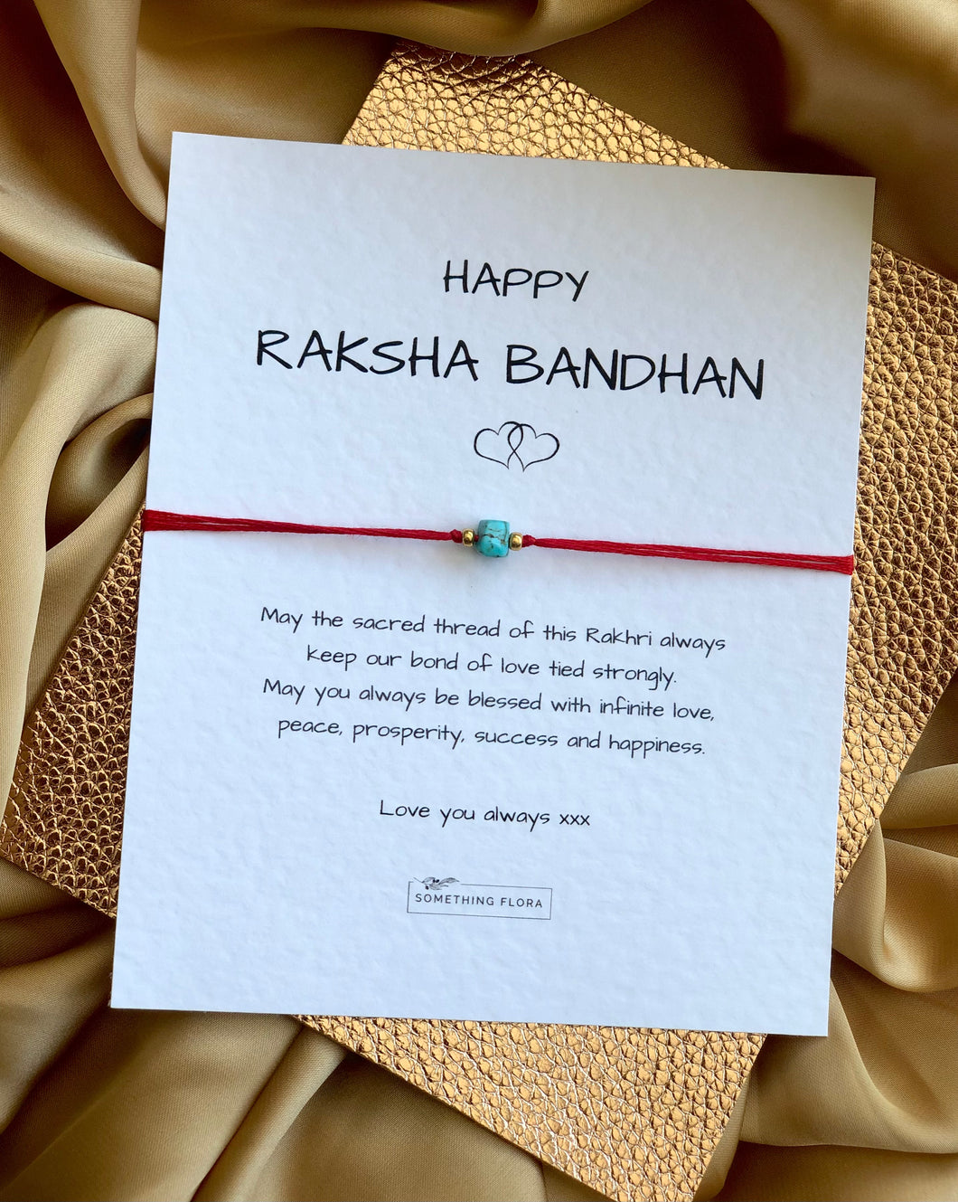 Note of Love Gemstone Rakhri / Rakhi