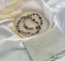 Load image into Gallery viewer, Multi-Coloured Tourmaline Bracelet
