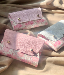 Light Pink Roses Pouch