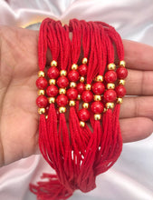 Load image into Gallery viewer, Wedding Ganneh - Ganna / Mauli Simple Red Thread
