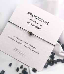 Protection Black Onyx Bracelet