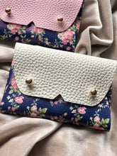 Load image into Gallery viewer, Navy Floral Pouch
