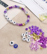 Load image into Gallery viewer, Purple - DIY Personalised Bracelet Kit
