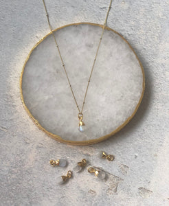 Moonstone Crystal Necklace