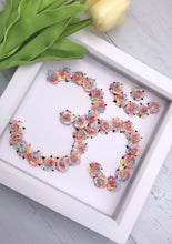 Load image into Gallery viewer, Om Floral Rainbow (Bright &amp; Pastel) Frame
