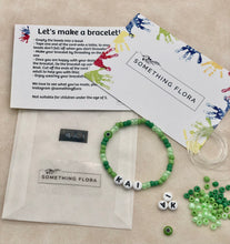 Load image into Gallery viewer, Green - DIY Personalised Bracelet Kit

