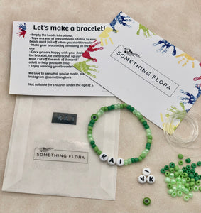 Green - DIY Personalised Bracelet Kit