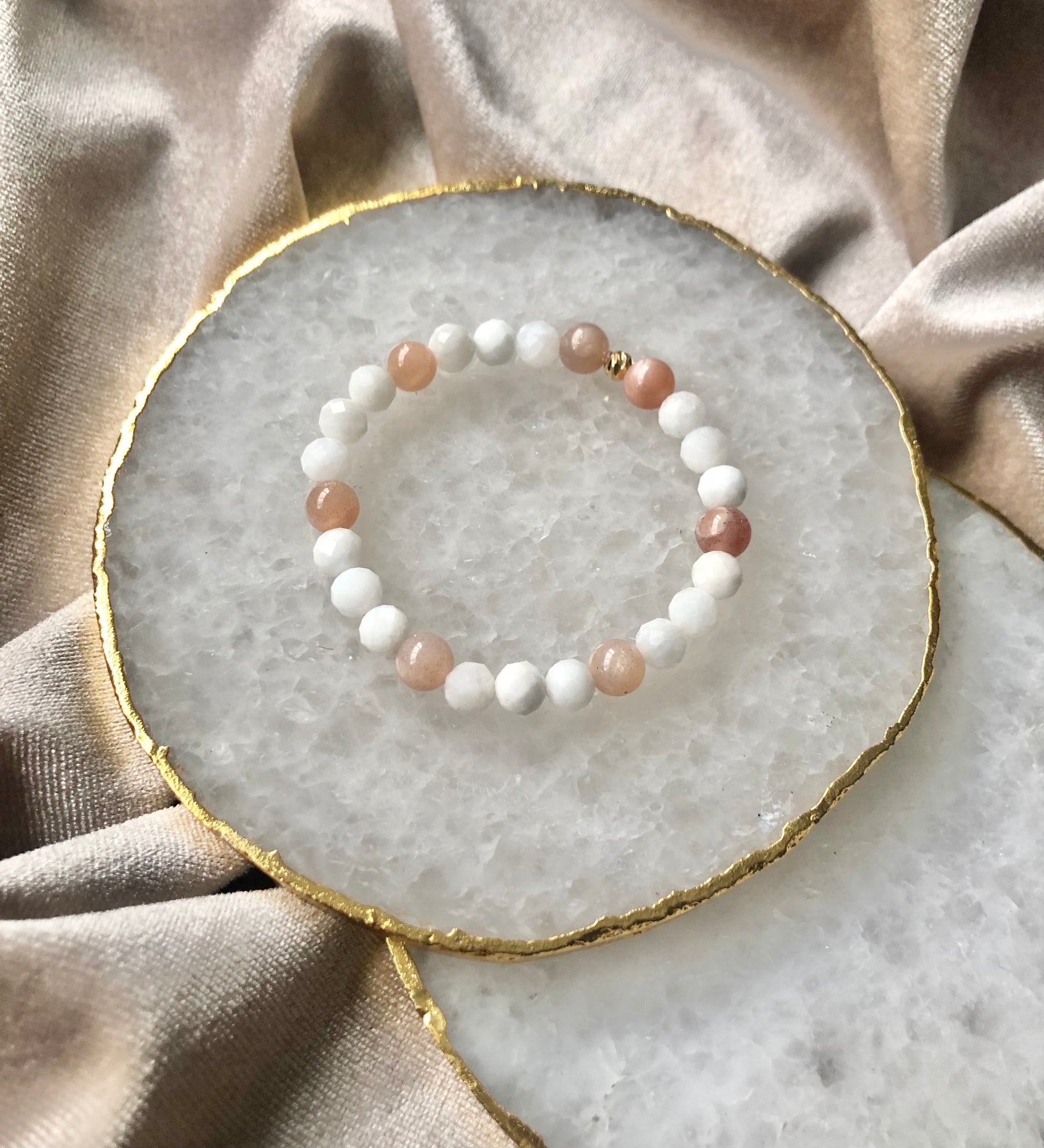 Bracelet moonstone hotsell