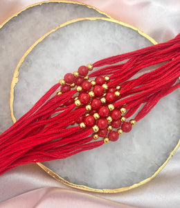 Wedding Ganneh - Ganna / Mauli Simple Red Thread