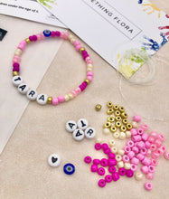 Load image into Gallery viewer, Pink - DIY Personalised Bracelet Kit
