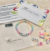 Load image into Gallery viewer, Pastel Rainbow - DIY Personalised Bracelet Kit

