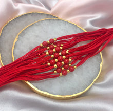 Load image into Gallery viewer, Wedding Ganneh - Ganna / Mauli Simple Red Thread
