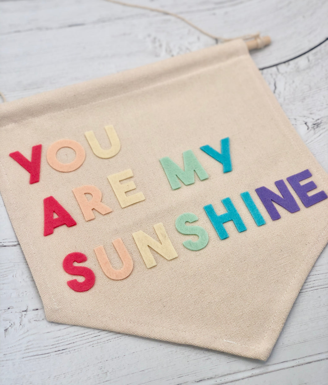 You Are My Sunshine Wall Banner