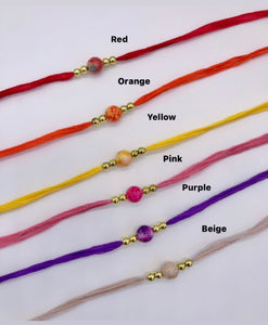Note of Love Marble Effect Rakhi / Rakhri