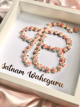 Load image into Gallery viewer, Satnam Waheguru Ik Onkar Floral Frame
